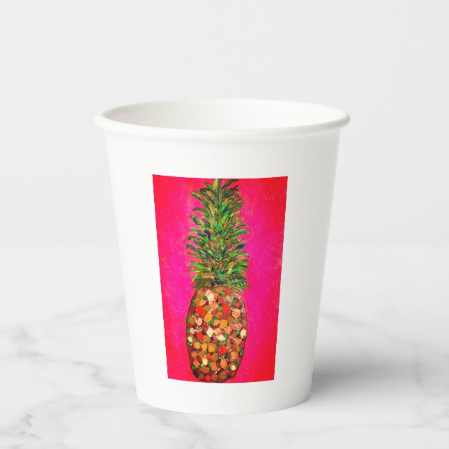 Pineapple Paper Cup (Front)