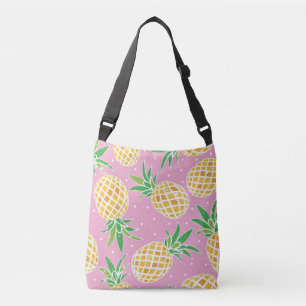 Pineapple Paradise: Tropical Pattern Crossbody Bag