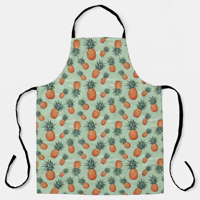 "Pineapple Party Parade" Apron (Front)