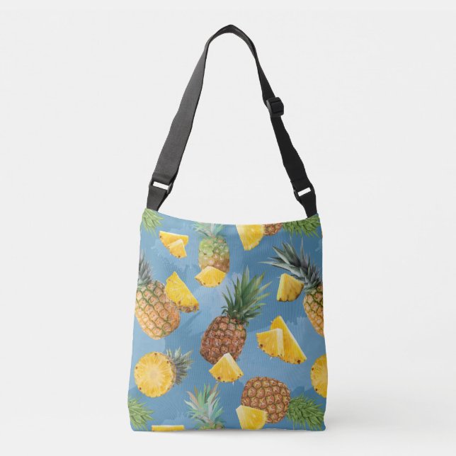 Pineapple Pattern 2 Crossbody Bag (Front)