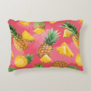Pineapple Pattern 5 Accent Pillow