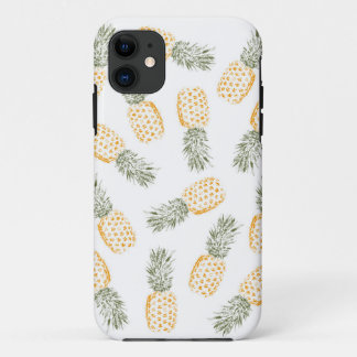 Pineapple Pattern iPhone 11 Case