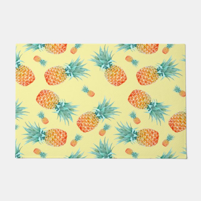 Pineapple Pattern Doormat (Front)
