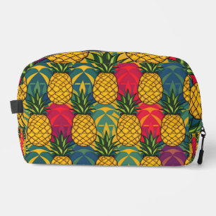 Pineapple Pattern Dopp Kit
