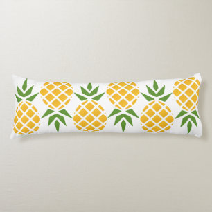 Pineapple Pattern   Editable Background Colour Body Pillow