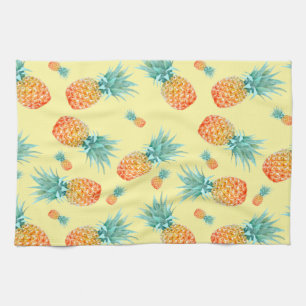 Pineapple Pattern Kitchen Towel