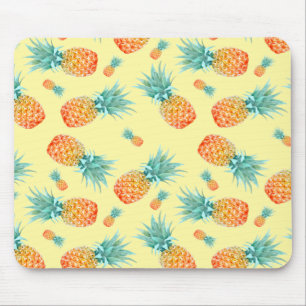 Pineapple Pattern Mouse Pad