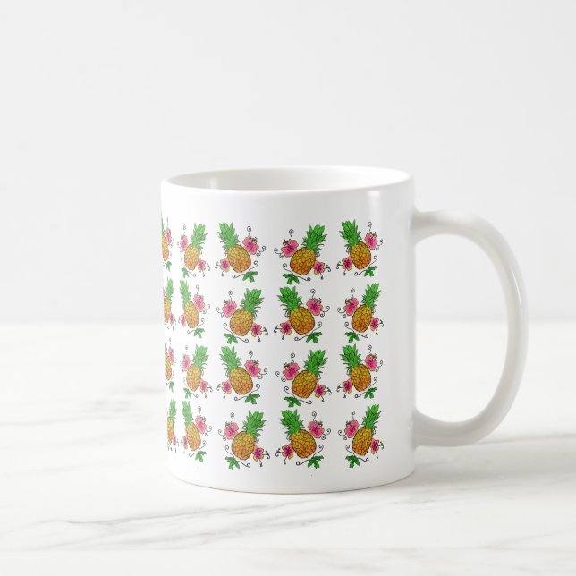 Pineapple Pattern | Mug (Right)