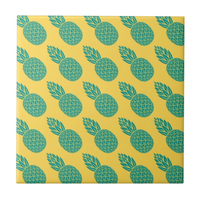 Pineapple Pattern Tile (Front)