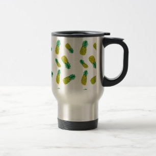 Pineapple Pattern Travel Mug