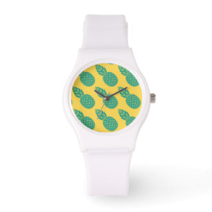 Pineapple Pattern Watch