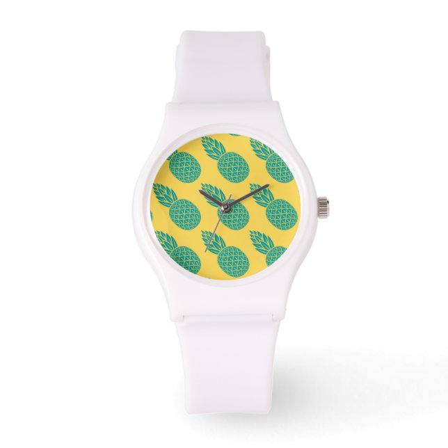Pineapple Pattern Watch (Front)