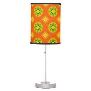 Pineapple Pizza Acrylic Painting Unique Funny Cute Table Lamp