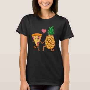 Pineapple Pizza Fan Hawaiian Pizzaiolo Hawaii Pizz T-Shirt