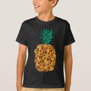 Pineapple Pizza Fruit Hawaiian Food Lover T-Shirt