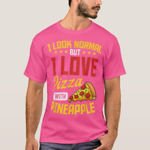 Pineapple Pizza Hawaiian Food Snack Lover T-Shirt