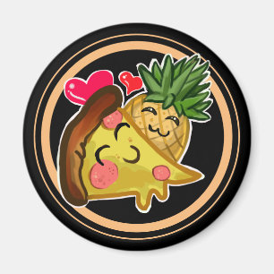 Pineapple Pizza Love Magnet