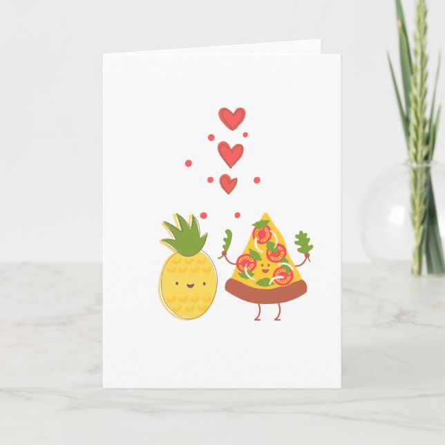 Pineapple Pizza Lovers Card (Front)