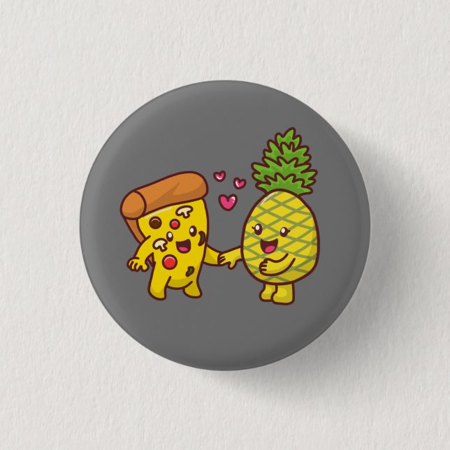 Pineapple Pizza Pin (Front)