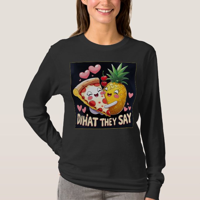 Pineapple Pizza T-Shirt (Front)