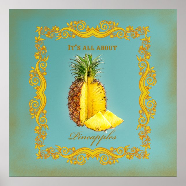 PINEAPPLE ~ Poster (Devant)