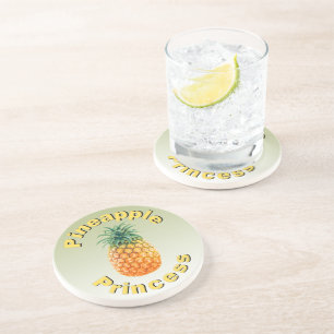 Pineapple Princess Coaster