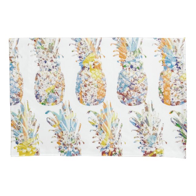 Pineapple Print Pillowcase (Front)