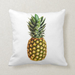 Pineapple print throw pillow