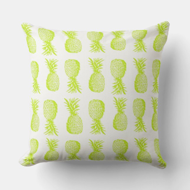 Pineapple punch throw pillow (Front)