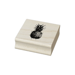 Pineapple Rubber Stamp
