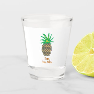 Pineapple Rum Pain Killer> Shot Glass