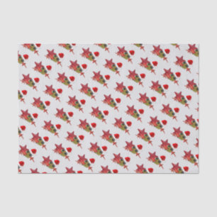 Pineapple Santa Starfish Beach Tissue Paper