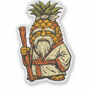 Pineapple Sensei — Funny Fruit Wise Master Vintage