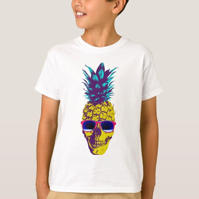 Pineapple Skull T-Shirt (Front)