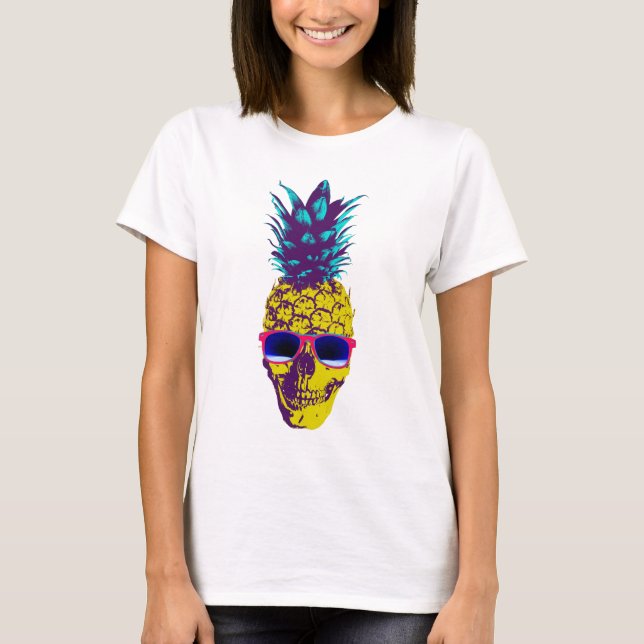 Pineapple Skull T-Shirt (Front)