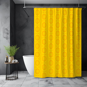 Pineapple Slice Bright Yellow Fruit Pattern