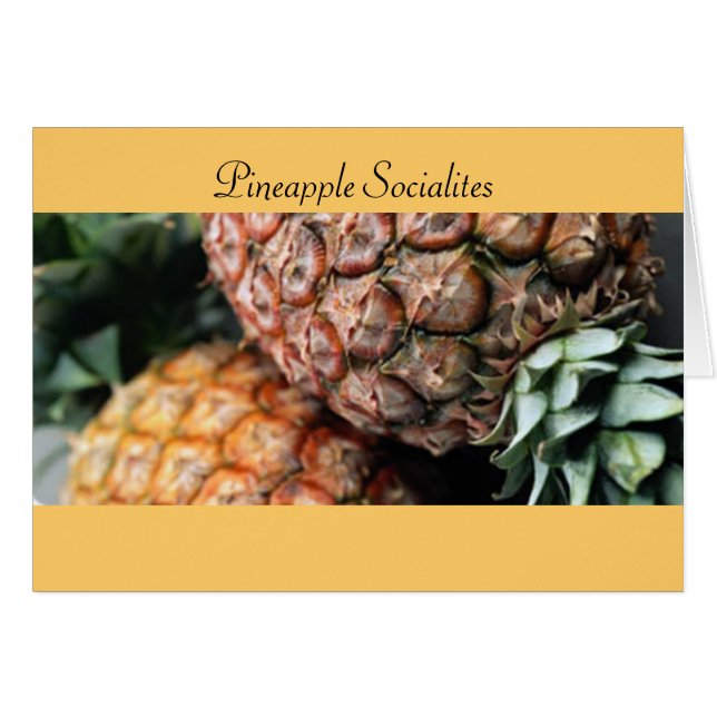 Pineapple Socialites (Front Horizontal)