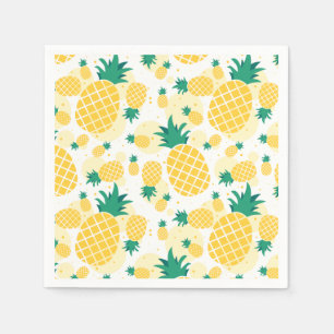 Pineapple Standard Cocktail Paper Napkins