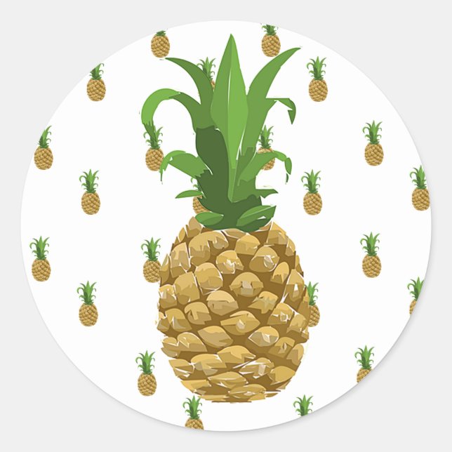 Pineapple Stickers (Front)