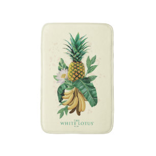 Pineapple Suite at The White Lotus Bath Mat