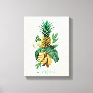 Pineapple Suite at The White Lotus Canvas Print