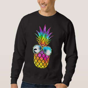 Pineapple Sunglasses Aloha Beaches Hawaiian Hawaii Sweatshirt