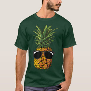 Pineapple Sunglasses T shirt Aloha Beaches Hawaiia