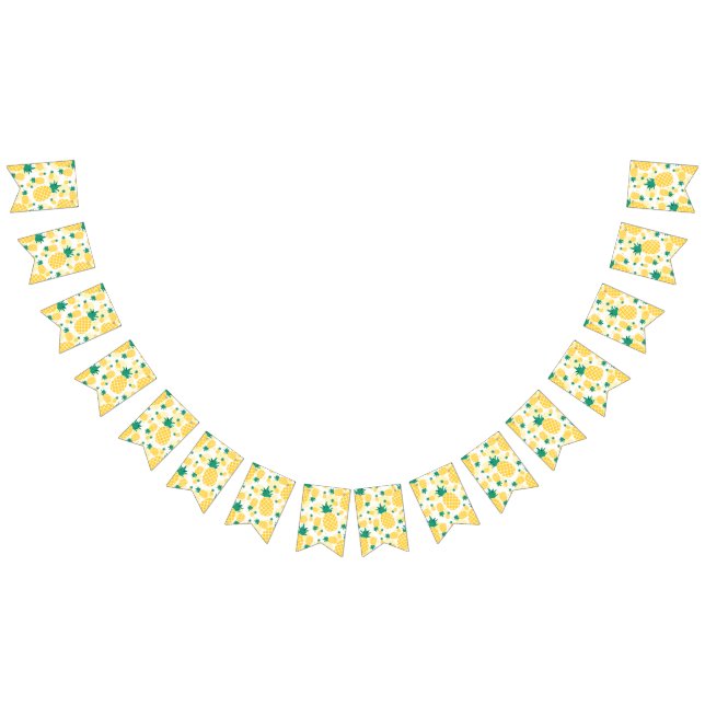 Pineapple Swallowtail Party Bunting Banner (All)