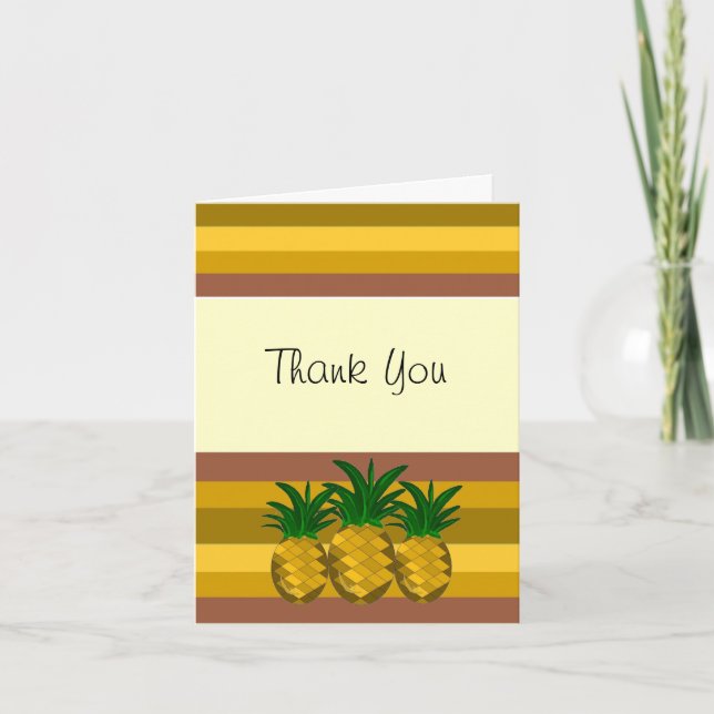 Pineapple Thank You (Front)