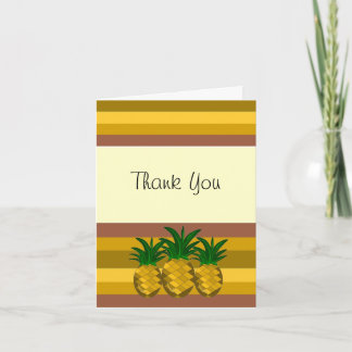 Pineapple Thank You Card