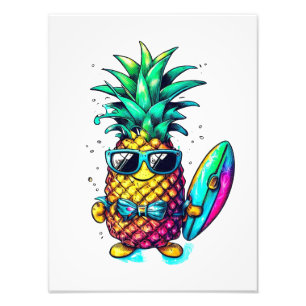 PINEAPPLE THE FRUIT OF FUN AND RELAXATION PHOTO PRINT