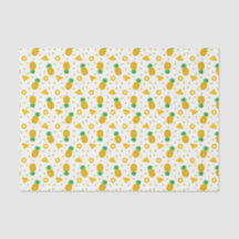 Pineapple Themed Tissue Wrapping Paper