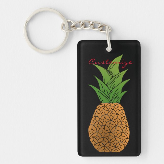 Pineapple Thunder_Cove Keychain (Front)