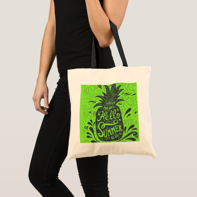 Pineapple Tote Bag (Front (Product))